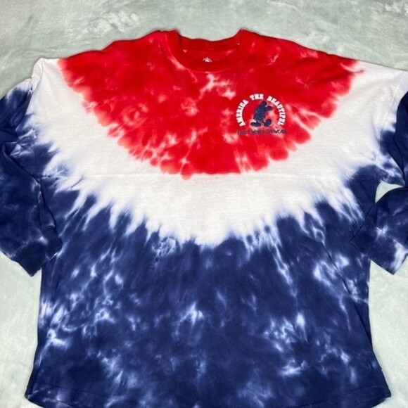 Walt Disney World USA Epcot Spirit Jersey Size Medium *RARE* 4th of July Themed - Picture 8 of 12